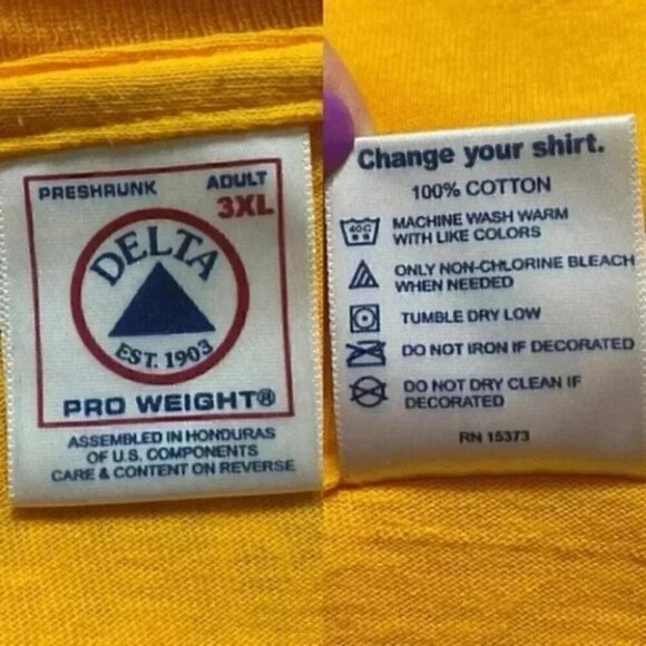 Sturgis 2011 South Dakota Motorcycle Rally Long Sleeve T-Shirt Yellow 3XL - Picture 14 of 16